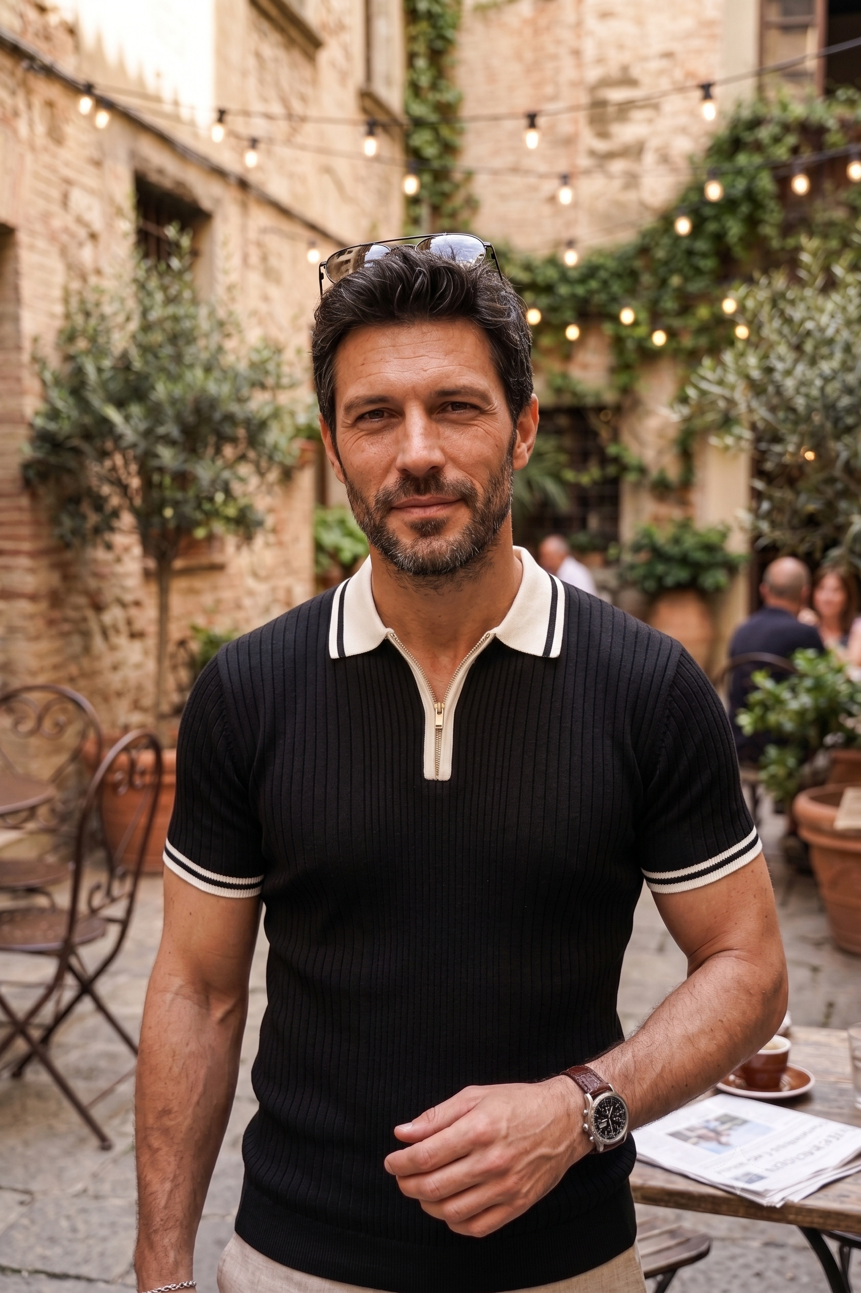 Milano Zip Polo