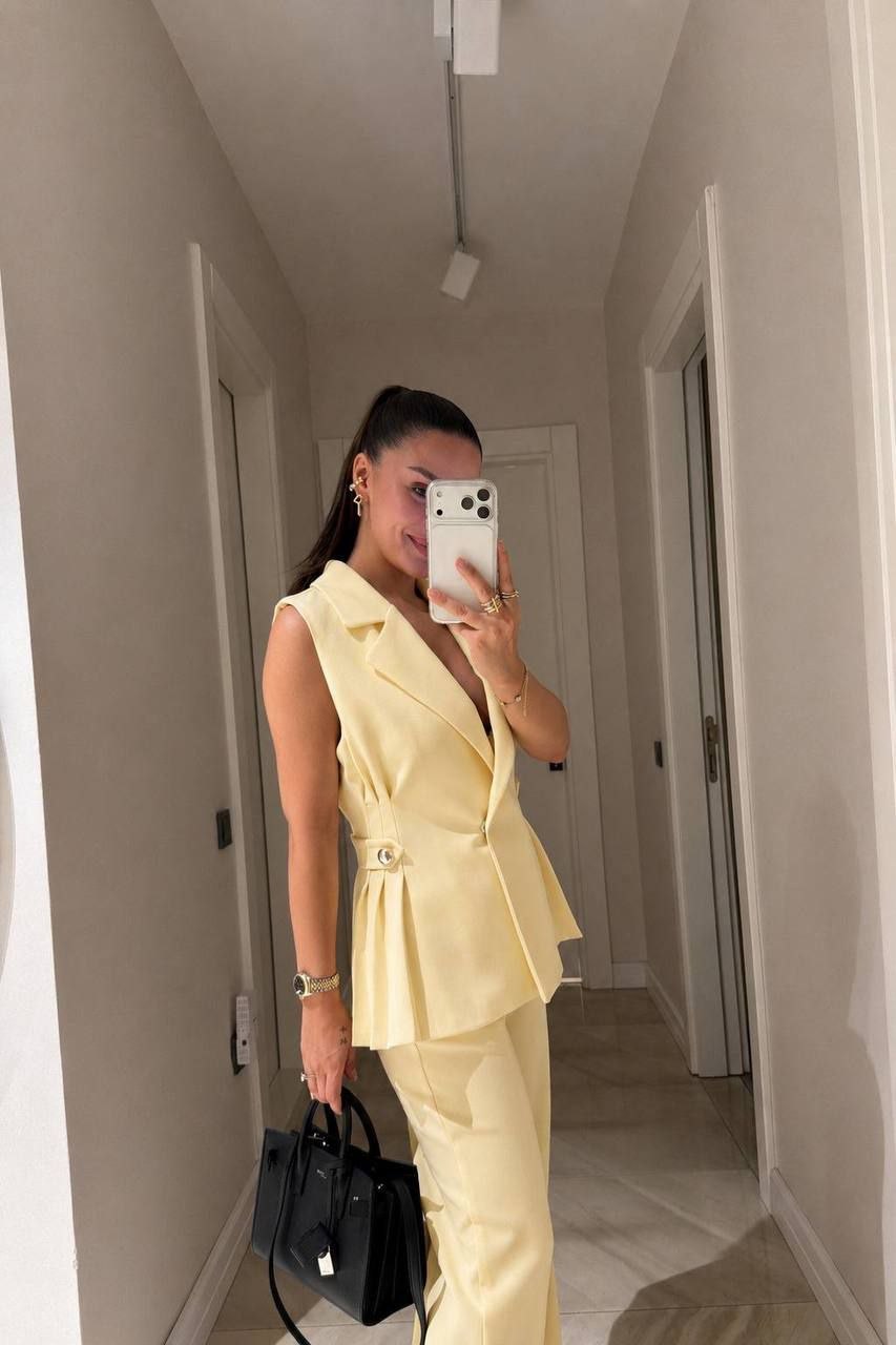 Elegant Tailored Two-Piece Set