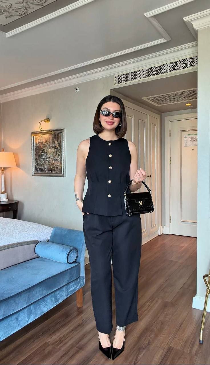 Sophia Tailored Two-Piece Set